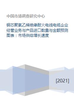 銅芯聚氯乙烯絕緣耐火電線電纜企業(yè)經(jīng)營業(yè)務(wù)與產(chǎn)品進口趨勢及市場供給增長預(yù)測分析